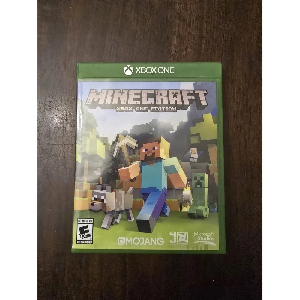 Minecraft Xbox One Edition (Microsoft Xbox One, 2014) Game Disc & Case Tested